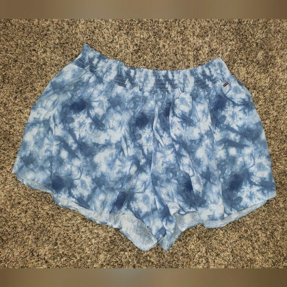 PINK|Victoria's Secret| Tie Dye Flowy Shorts